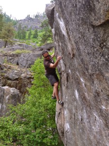 Leavenworth bouldering