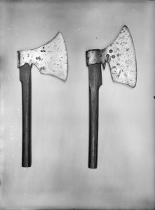 A pair of executioner's axes. Credit: Rijksdienst voor het Cultureel Erfgoed [CC BY-SA 3.0] via Wikimedia Commons