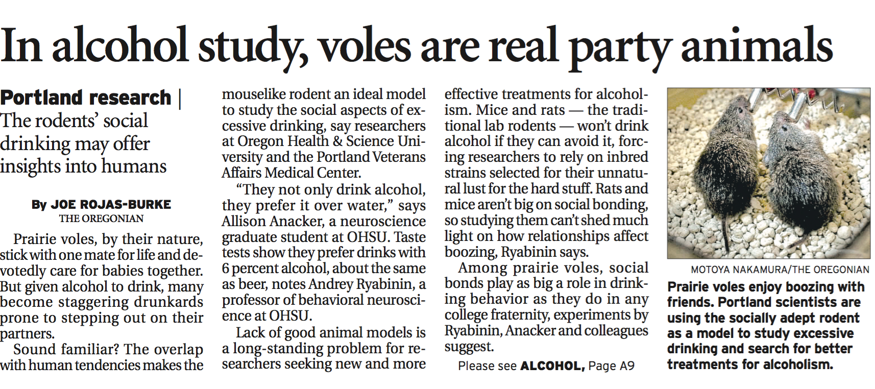 science news headline